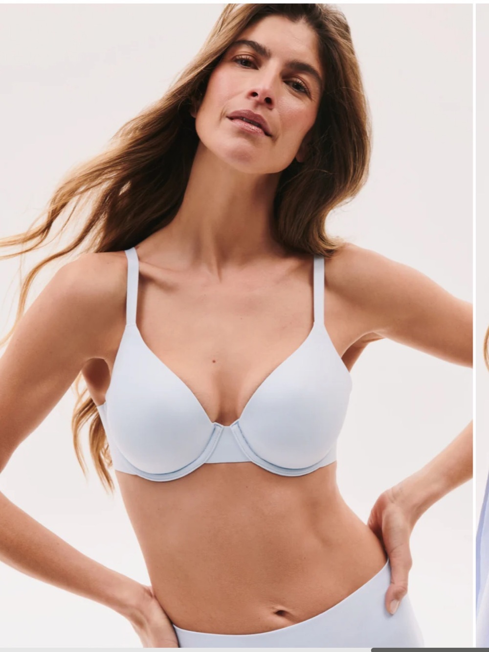 NWT SPANX super smooth BraVa lightly lined bra 36D summit color